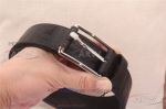 AAA Replica Cheap Fendi Black Leather Belt - SS Buckle